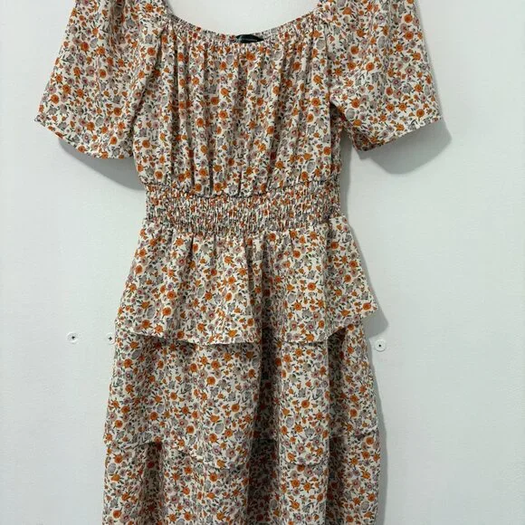 PrettyGarden Mini Dress Floral - Size S - Picture 5 of 6